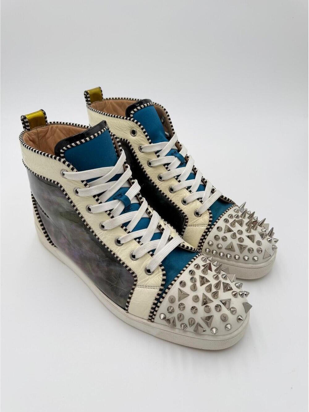 Christian Louboutin Louis Spiked Sneakers Size 11.5/44.5
